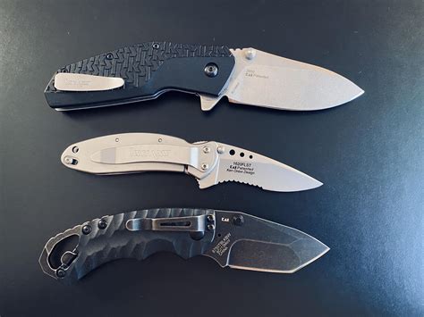 My humble collection of Kershaw : r/knifeclub