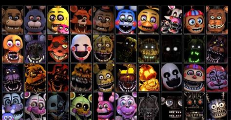 *(Almost) Every FNAF Animatronic