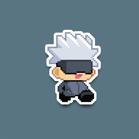 Chibi Gojo Sticker - Kilowatt Games