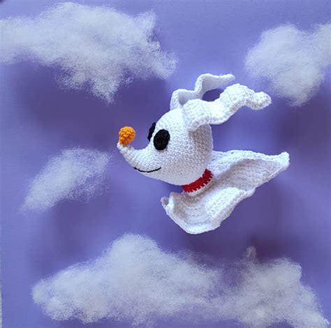 Ravelry: Zero The Ghost Dog Amigurumi pattern by Peggy Lepcha