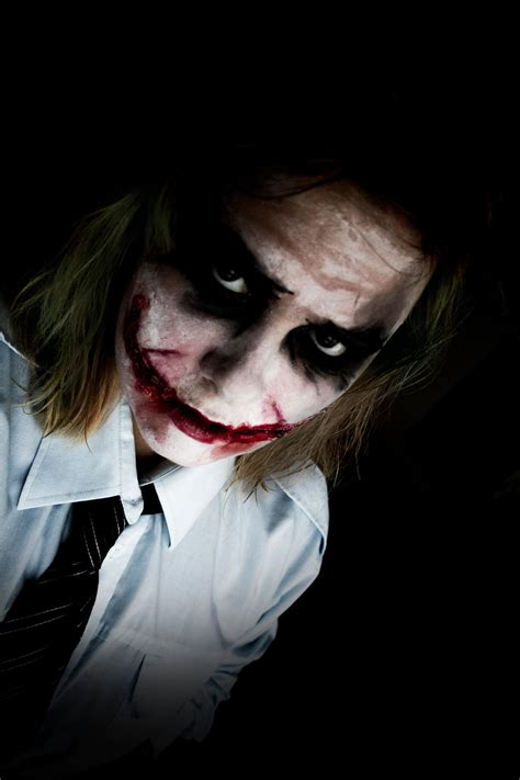 Joker Heath Ledger makeup test by HimeKagamine on DeviantArt