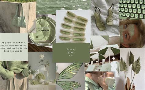 sage green aesthetic | Cute laptop wallpaper, Sage green wallpaper ...