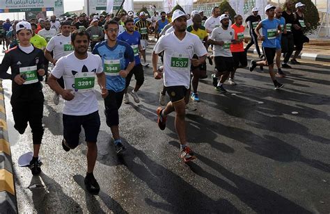 In pictures: First Riyadh International Half Marathon - Arabian ...