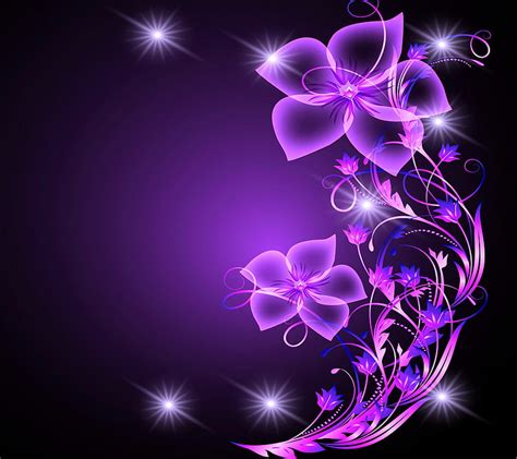 50+ best Background flower violet designs for presentation