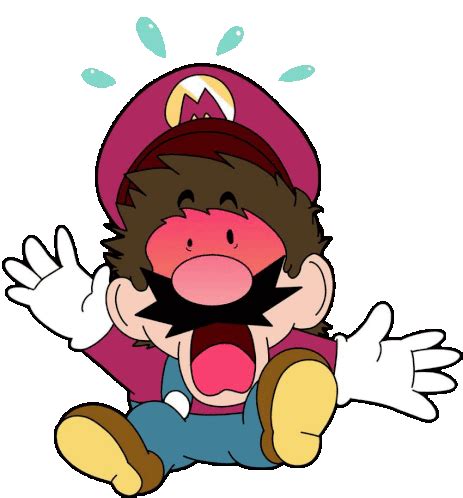 Mario Mario Dead Sticker - Mario Mario Dead Mario Lose A Life ...