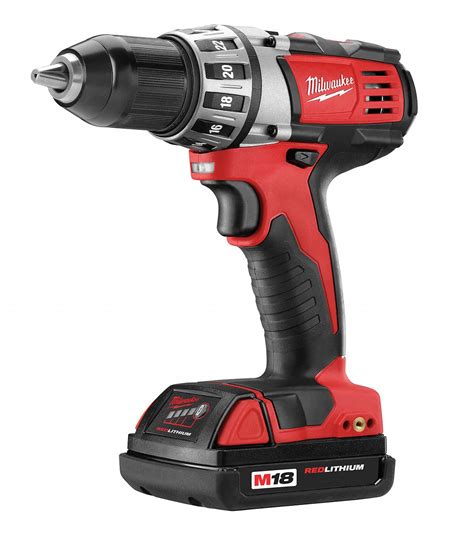 Cordless Drill/Driver Kit, 1/2 in Chuck Size - Grainger