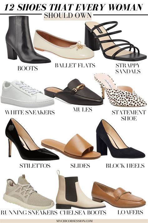 The 12 Shoes Every Woman Should Own