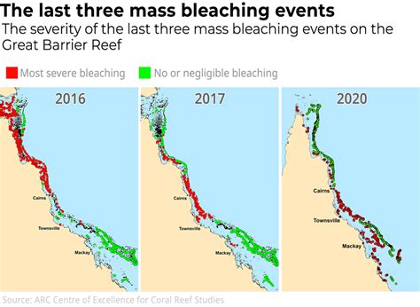 Coral Bleaching Map