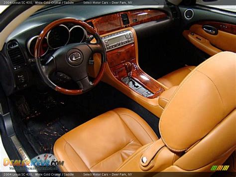 Saddle Interior - 2004 Lexus SC 430 Photo #7 | DealerRevs.com