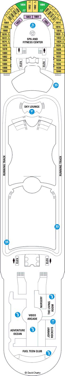 Royal Caribbean Independence of the Seas Deck Plans, Ship Layout ...