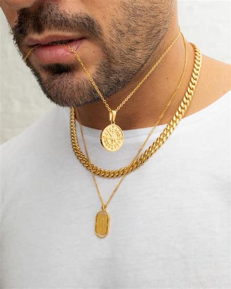 Men's Pendants - Gold & Silver Necklaces – CRAFTD London | Gold ...