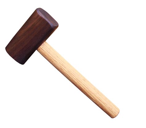 Hammer Wood Mallet - Pretty brown wooden hammer png download - 2500* ...