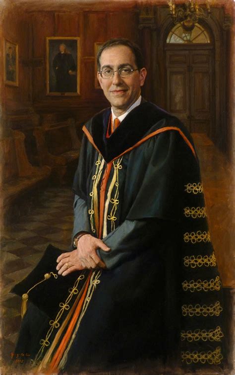 Portrait of Dr. Christopher L. Eisgruber | Academic Portraits