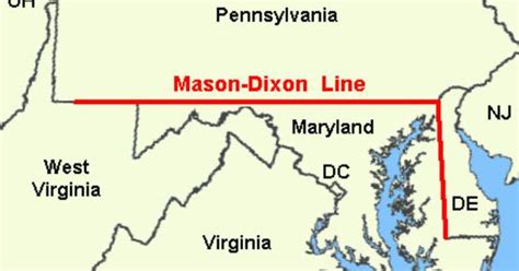 This Day in History: October 17, 1767 - The #Mason-Dixon line was ...