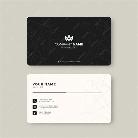 Premium Vector | Modern business card Corporate Professional