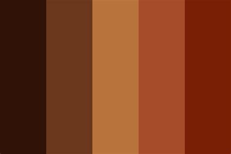 Cinnamon Auburn Color Palette