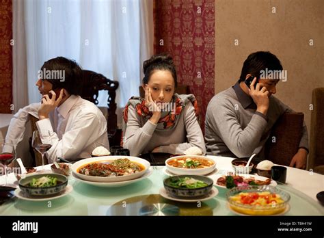 Family dinner table angry hi-res stock photography and images - Alamy