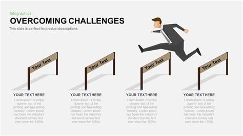 Overcoming Challenges Powerpoint and Keynote Template