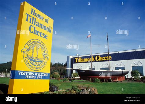 Tillamook Cheese Factory in Tillamook Oregon Stock Photo, Royalty Free ...