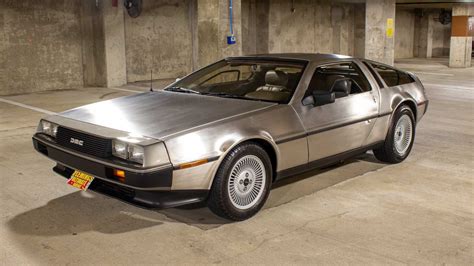 Immaculate DeLorean DMC-12 Is A Real-Life Time Machine