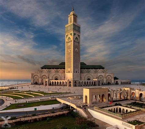 The Majestic Hassan II Mosque in Casablanca