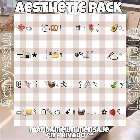 Aesthetic pack ^^ | Simbolos de texto, Fuentes de texto, Caratulas para ...