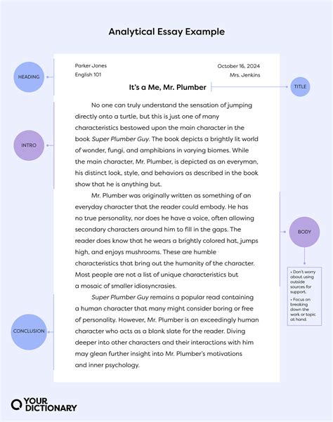 What Is an Analytical Essay? A Writing Guide With Examples | YourDictionary