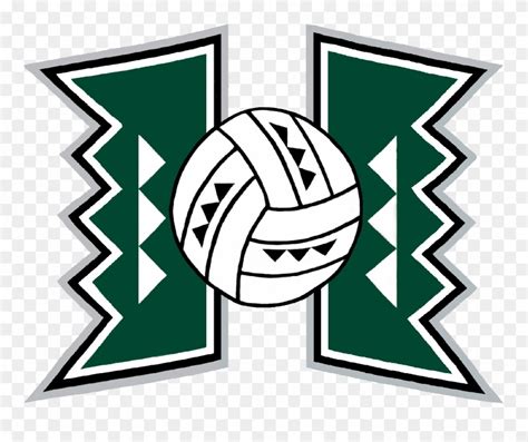 Hawaii State University Mascot - University Of Hawaii Volleyball Logo ...