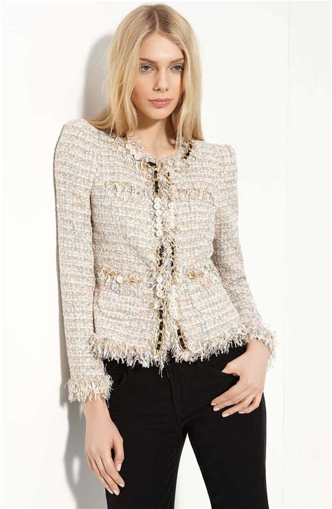 Mcginn 'Elizabeth' Metallic Bouclé Jacket | Nordstrom | Chanel jacket ...