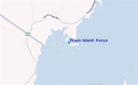 Wasin Island, Kenya Tide Station Location Guide