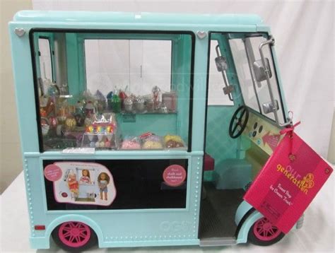 Our Generation Sweet Stop Ice Cream Truck Toy | Toy trucks, Toys, Ice cream