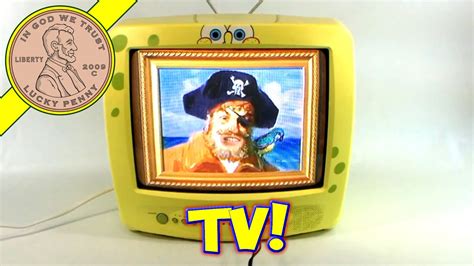 SpongeBob SquarePants Cartoon 13" Emerson Television Set - YouTube