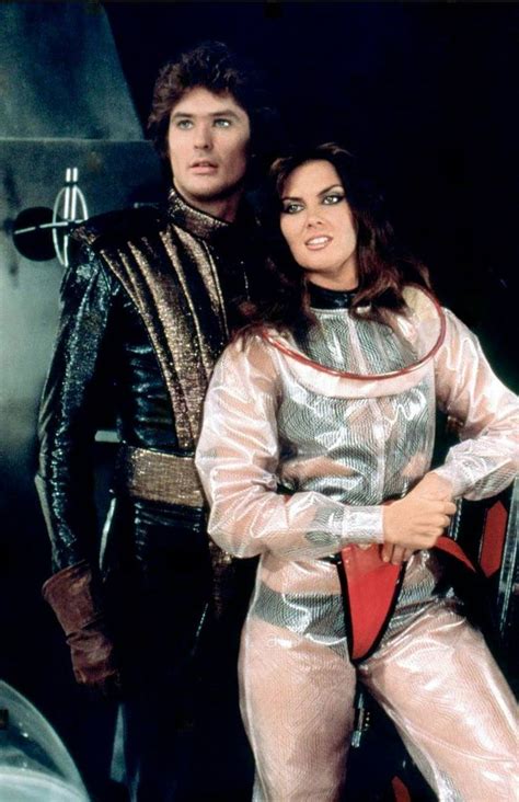 Caroline Munro and David Hasselhoff, Starcrash (1978) | Caroline munro ...