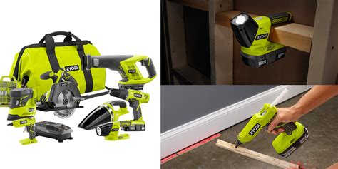 Ryobi's 18-Volt ONE+ 7-tool set w/ 2 batteries drops to $159 shipped ...