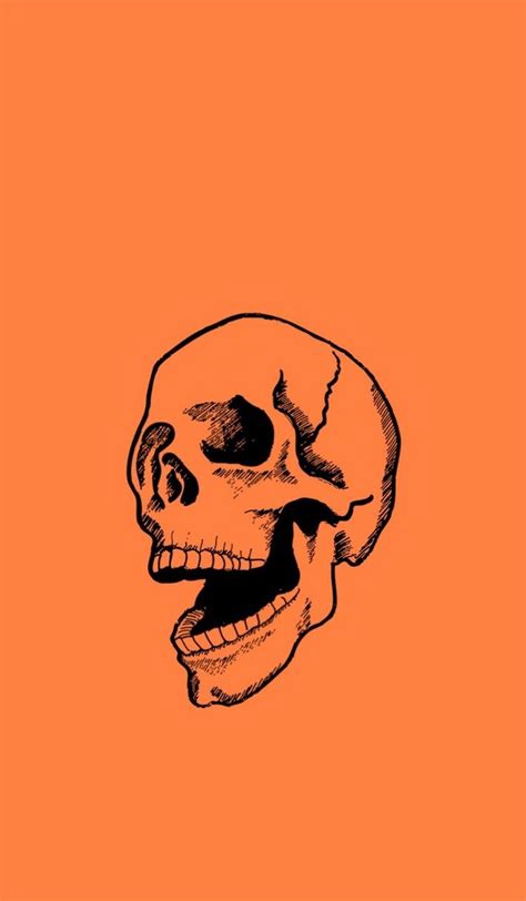 Lockscreens | Halloween wallpaper backgrounds, Orange aesthetic, Orange ...