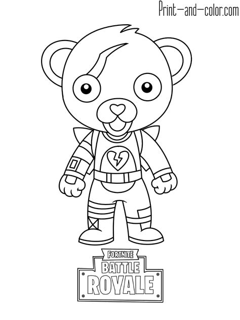 Fortnite coloring pages | Print and Color.com