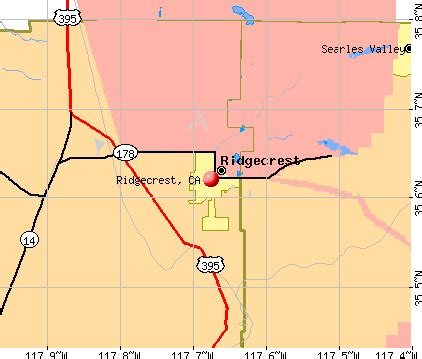 Ridgecrest, California (CA 93555) profile: population, maps, real ...