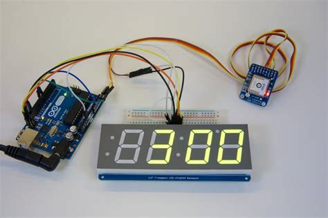 Adafruit 1.2 4-Digit 7-Segment Display w/I2C Backpack - Red : ID 1270 ...