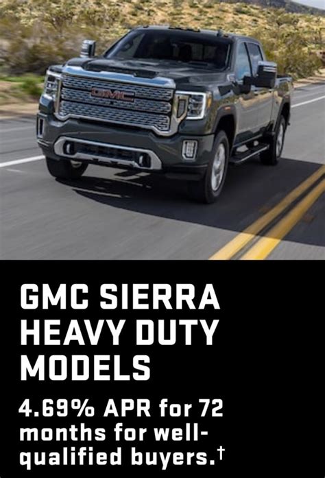 GMC Sierra HD Discount Low-Interest Financing November 2022