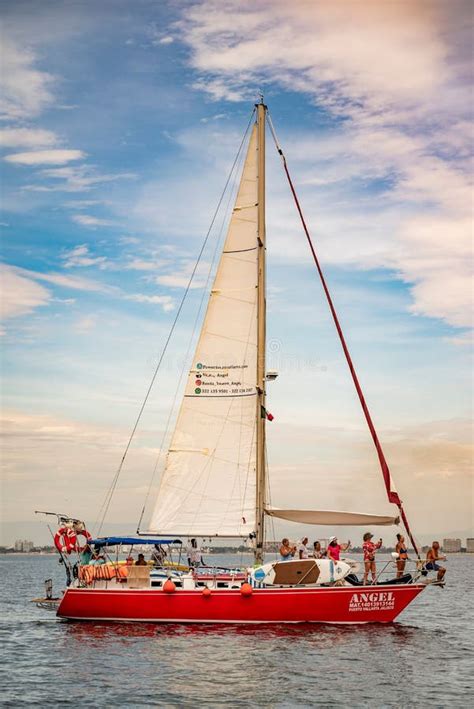 Sailing Boat on a Whale Watching Tour Editorial Photography - Image of ...