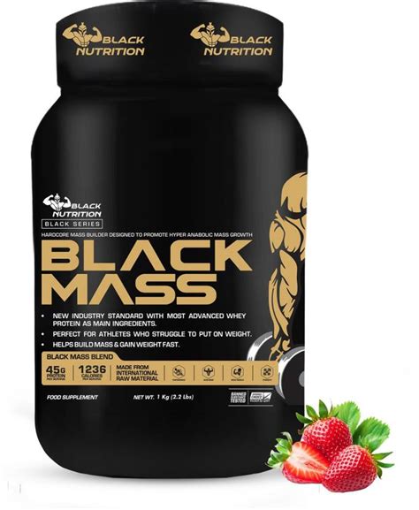 Black Nutrition Black Mass For Extra Muscle Size Which Helps In ...