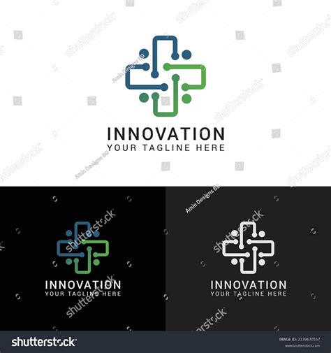 Innovation Logo Design Logo Template Stock Vector (Royalty Free ...