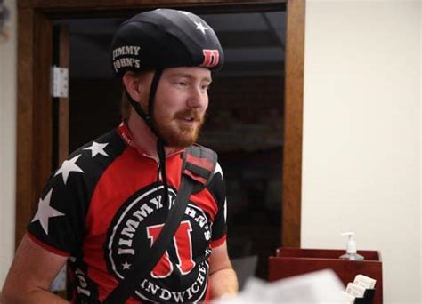 'Freaky fast' formula: Jimmy John's cyclist, OU graduate braves hottest ...