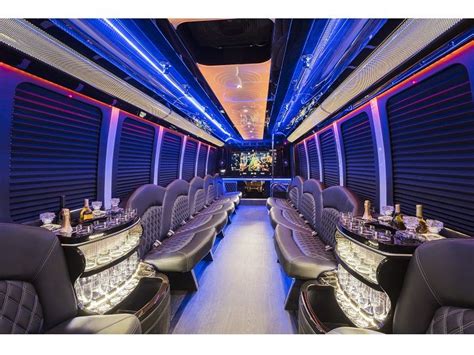 40 Pax Limo Party Bus Flash Limo Las Vegas Limo Party Bus