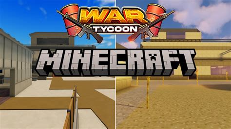 WAR TYCOON MINECRAFT TRAILER - YouTube