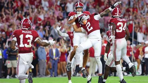 Alabama-Georgia score: How Crimson Tide survived blown 28-0 lead to win ...