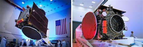 Maxar-built Galaxy 35 and Galaxy 36 Arrive at Launch Base for Intelsat