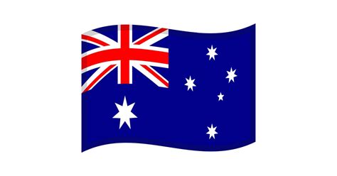 🇦🇺 Flag: Australia Emoji, AU Flag Emoji, Australian Flag Emoji, Aussie ...