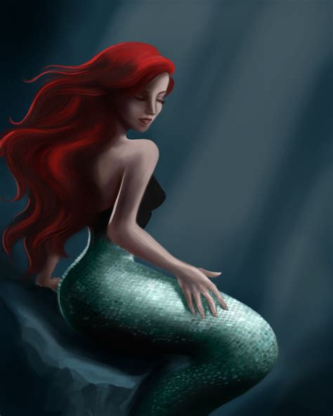 ArtStation - Mermaid (fan art)