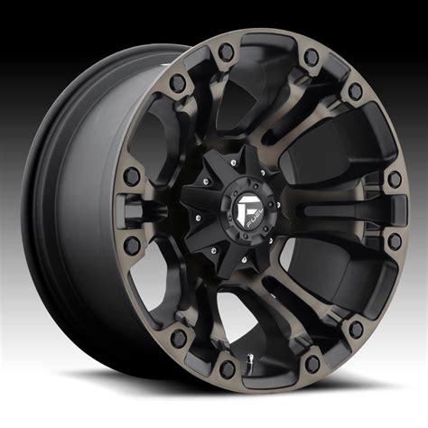 Fuel D569 Vapor Machined Black DDT 17x10 5x5.5 / 5x150 -18mm ...